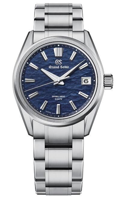 Grand Seiko Evolution 9 Spring Drive 5 Days High-Intensity Titanium "Lake Replica Watch SLGA019